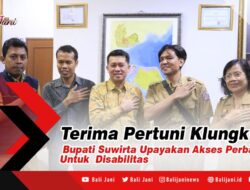 Terima Pertuni Klungkung, Bupati Suwirta Upayakan Akses Perbankan Untuk Disabilitas