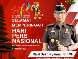Kepala Kejaksaan Negeri Buleleng Mengucapkan Selamat Hari Pers Nasional