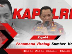 Kapolri: Fenomena Viralogi Sumber Hoaks