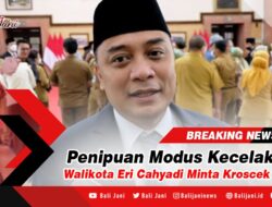 Penipuan Modus Kecelakaan Walikota Eri Cahyadi Minta Kroscek Dulu