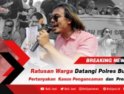 Ratusan Warga Datangi Polres Buleleng, Pertanyakan Kasus Pengancaman dan Premanisme