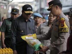 Kapolres Buleleng Sidak, Harga Beras Naik