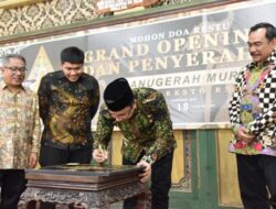 Acara Grand Opening Joglo Resto dan Cafe,Gus Muhdlor Yakinkan Pengusaha Untuk Terus Investasi di Sidoarjo