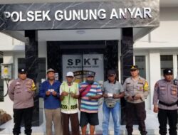 Giat Operasi Tipiring Polsek Gunung Anyar Amankan Empat Juru Parkir liar