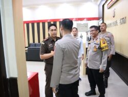 Polres dan Kejari Muara Enim Terus Bersinergi Dalam Pelaksanaan Tugas Sebagai Penegak Hukum