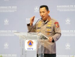 Di Rakornas BNPB, Kapolri Bicara Langkah Konkret Manajemen Risiko Bencana