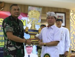 Bupati Suwirta Resmikan Kantor Makodim 1610/Klungkung