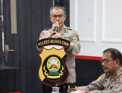 Bidkum Polda Sumsel Laksanakan Penyuluhan Hukum Kepada Personel Di Polres Muara Enim