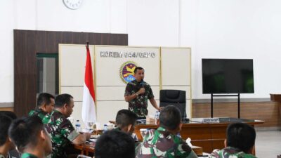 Kasrem 044/Gapo Pimpin Rapat Penyusunan Rancangan Awal Renja Tahun 2024