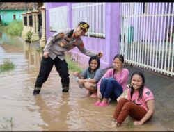 Pasca Banjir di Muara Enim AKBP Andi Supriadi, Berikan dukungan psikolog dan Bansos