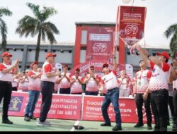 Pekan Olahraga Antar Petugas dan WBP Awali Rangkaian Hari Bakti Pemasyarakatan Ke-59