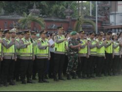 Cegah Konsumsi Miras, Polisi Awasi Pengarakan Ogoh-Ogoh