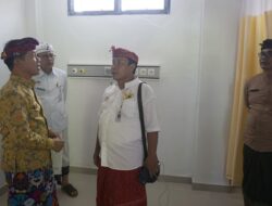 Bupati Suwirta Minta Petugas RSUD Tanamkan Rasa Memiliki dan Sikap Profesional Dalam Memberikan Pelayanan