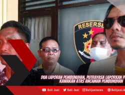 Dua Laporan Ancaman Pembunuhan,  Putra Yasa Laporkan Pengacara Kawakan Budi Hartawan Atas Ancaman Pembunuhan