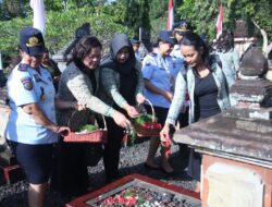 Wujud Penghormatan Kepada Para Pahlawan, Rutan II B Klungkung Gelar Ziarah Dan Tabur Bunga