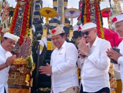 Pemkab Bangli Ngaturang Bakti Penganyar di Pura Agung Besakih