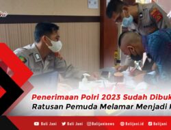 Penerimaan Polri 2023 Sudah Dibuka  Ratusan Pemuda Melamar Menjadi Polisi