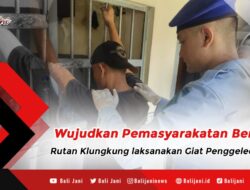 Wujudkan Pemasyarakatan Bersih, Rutan Klungkung laksanakan Giat Penggeledahan