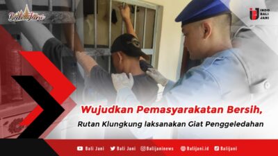 Wujudkan Pemasyarakatan Bersih, Rutan Klungkung laksanakan Giat Penggeledahan