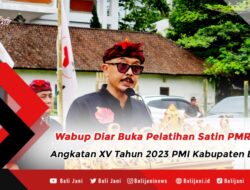 Wabup Diar Buka Pelatihan Satin PMR Wira Angkatan XV Tahun 2023 PMI Kabupaten Bangli
