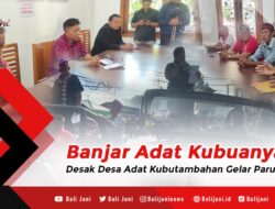 Banjar Adat Kubuanyar, Desak Desa Adat Kubutambahan Gelar Paruman
