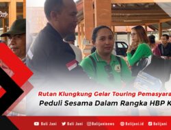 Rutan Klungkung Gelar Touring Pemasyarakatan Peduli Sesama Dalam Rangka HBP Ke-59