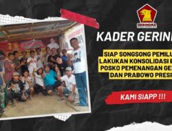 Kader Gerindra Siap Songsong Pemilu 2024  Lakukan Konsolidasi Bangun Posko Pemenangan Gerindra dan Prabowo Presiden