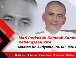 Mari Perkokoh Kembali Komitmen Kebangsaan Kita