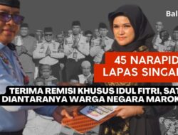 45 Narapidana Lapas Singaraja Terima Remisi Khusus Idul Fitri, Satu Diantaranya Warga Negara Maroko