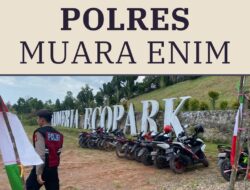 Polres Muara Enim Terjunkan Personil Untuk Pengaman Di Objek Wisata