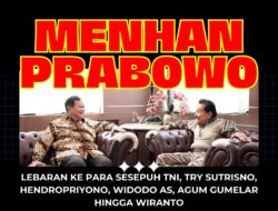 Menhan Prabowo Lebaran ke Para Sesepuh TNI, Try Sutrisno, Hendropriyono, Widodo AS, Agum Gumelar hingga Wiranto