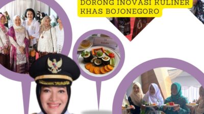 Bupati Anna Hadiri Peringatan Hari Kartini, Dorong Inovasi Kuliner Khas Bojonegoro