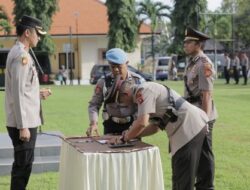 Sertijab Kasat Reskrim Polres Buleleng Dipimpin Langsung Kapolres Buleleng
