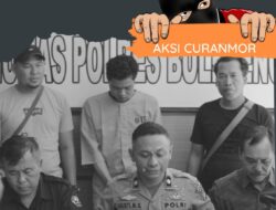Pelaku Curanmor Dibekuk, Saat Beraksi Berpura – pura Bersihkan Sampah