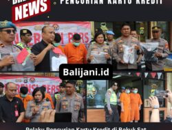 Pelaku Pencurian Kartu Kredit di Bekuk Sat Reskrim Polres Bandara Ngurah Rai