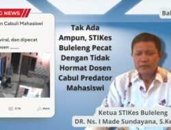 Tak Ada Ampun, STIKes Buleleng Akhirnya Dipecat Dengan Tidak Hormat Dosen Cabul Predator Mahasiswi