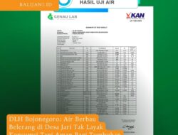 DLH Bojonegoro: Air Berbau Belerang di Desa Jari Tak Layak Konsumsi Tapi Aman Bagi Tumbuhan
