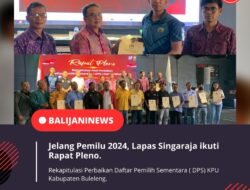 Jelang Pemilu 2024, Lapas Singaraja ikuti Rapat Pleno Rekapitulasi Perbaikan Daftar Pemilih Sementara ( DPS) KPU Kabupaten Buleleng