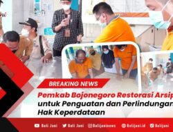 Pemkab Bojonegoro Restorasi Arsip Desa untuk Penguatan dan Perlindungan Hak Keperdataan