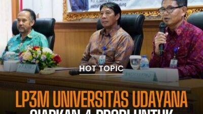 LP3M Universitas Udayana Siapkan 4 prodi untuk Akreditasi AUN-QA