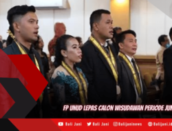 FP Unud Lepas Calon Wisudawan Periode Juni 2023