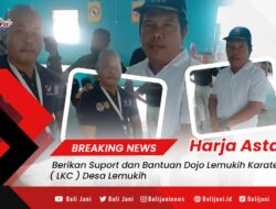 Harja Astawa, Berikan Suport dan Bantuan Dojo Lemukih Karateka Club ( LKC ) Desa Lemukih