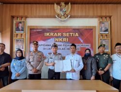 Satu Napi Teroris Lapas Ngawi Ikrar Setia Kepada NKRI