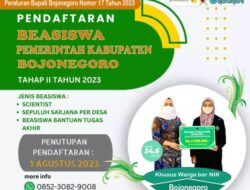 Bupati Bojonegoro Terus Tingkatkan SDM Warga, Siapkan 4 Beasiswa Pendidikan Tinggi