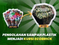 Inspiratif, Wahyuni Menabung Sampah Plastik untuk Dijadikan Kursi Ecobrick