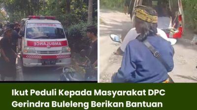 Ikut Peduli Kepada Masyarakat DPC Gerindra Buleleng Berikan Bantuan Transportasi Ambulance Jenazah Warga Tajun