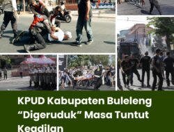 KPUD Kabupaten Buleleng “Digeruduk” Masa Tuntut Keadilan