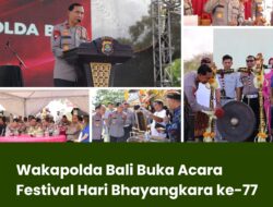 Wakapolda Bali Buka Acara Festival Hari Bhayangkara ke-77