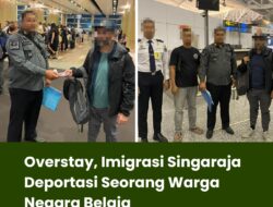 Overstay, Imigrasi Singaraja Deportasi Seorang Warga Negara Belgia