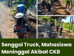 Senggol Truck, Mahasiswa Meninggal Akibat CKB